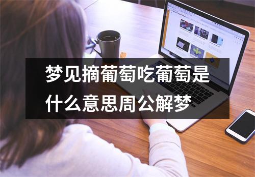 梦见摘葡萄吃葡萄是什么意思周公解梦