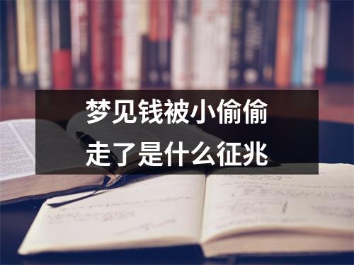 梦见钱被小偷偷走了是什么征兆