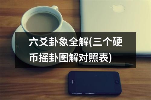 六爻卦象全解(三个硬币摇卦图解对照表)