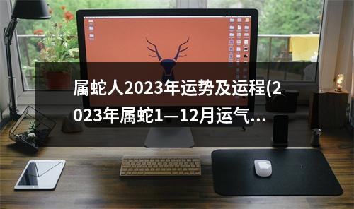 属蛇人2023年运势及运程(2023年属蛇1—12月运气)