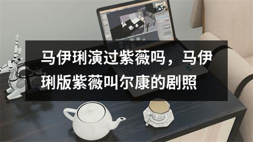 马伊琍演过紫薇吗，马伊琍版紫薇叫尔康的剧照