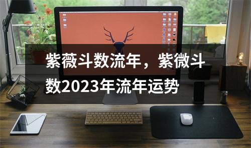 紫薇斗数流年，紫微斗数2023年流年运势