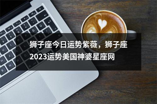 狮子座今日运势紫薇，狮子座2023运势美国神婆星座网