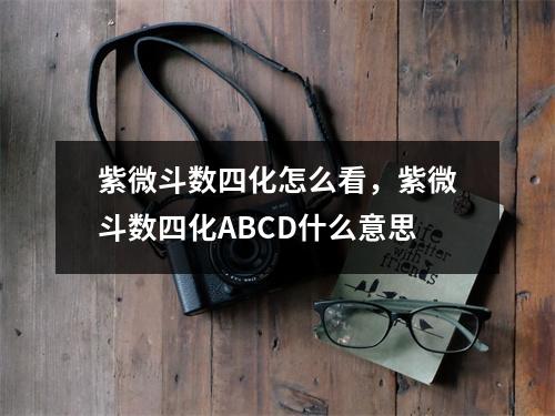 紫微斗数四化怎么看，紫微斗数四化ABCD什么意思