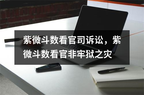 紫微斗数看官司诉讼，紫微斗数看官非牢狱之灾