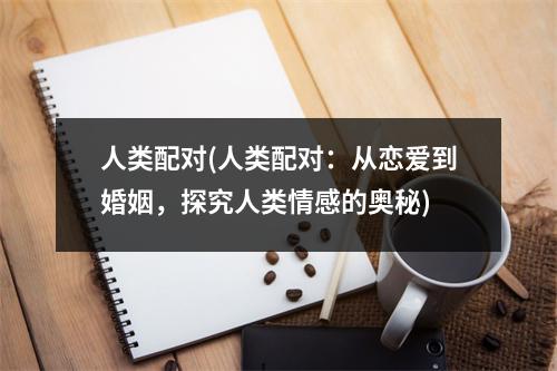 人类配对(人类配对：从恋爱到婚姻，探究人类情感的奥秘)