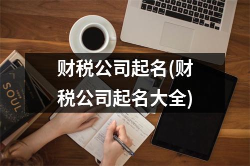 财税公司起名(财税公司起名大全)