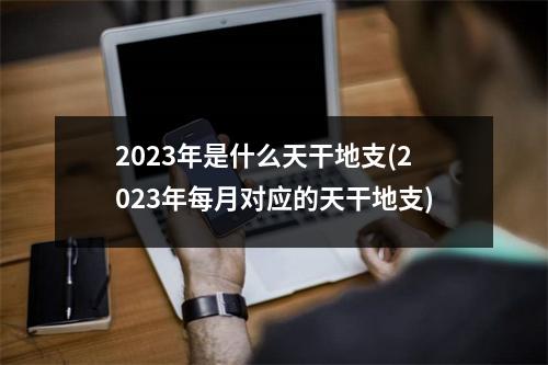 2023年是什么天干地支(2023年每月对应的天干地支)