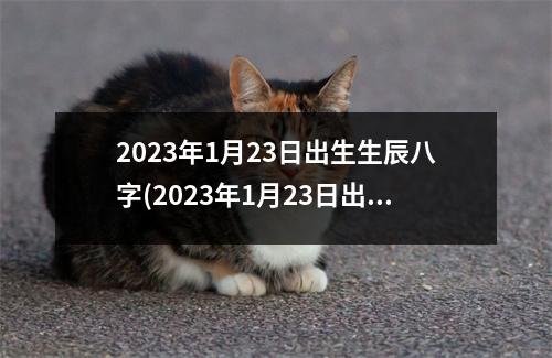 2023年1月23日出生生辰八字(2023年1月23日出生的八字命格分析)