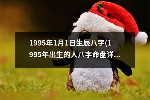 1995年1月1日生辰八字(1995年出生的人八字命盘详解)