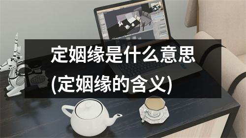 定姻缘是什么意思(定姻缘的含义)