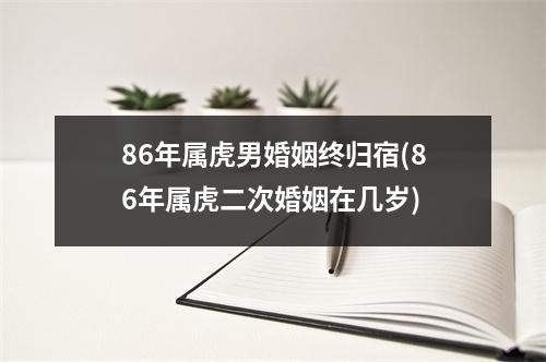 86年属虎男婚姻终归宿(86年属虎二次婚姻在几岁)