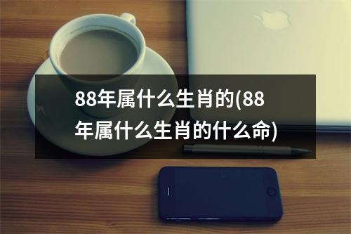 88年属什么生肖的(88年属什么生肖的什么命)