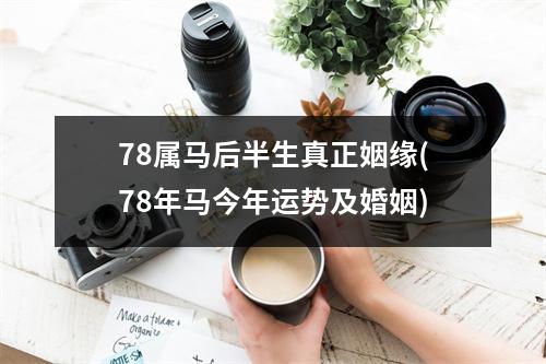 78属马后半生真正姻缘(78年马今年运势及婚姻)