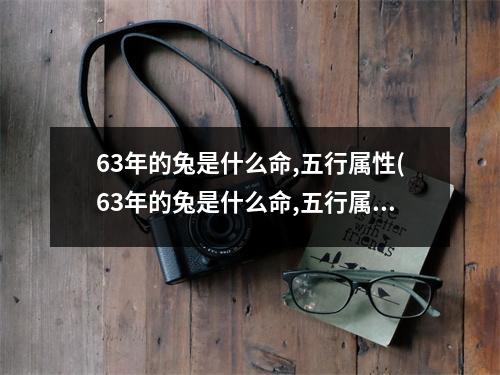 63年的兔是什么命,五行属性(63年的兔是什么命,五行属性水宜住几楼好)