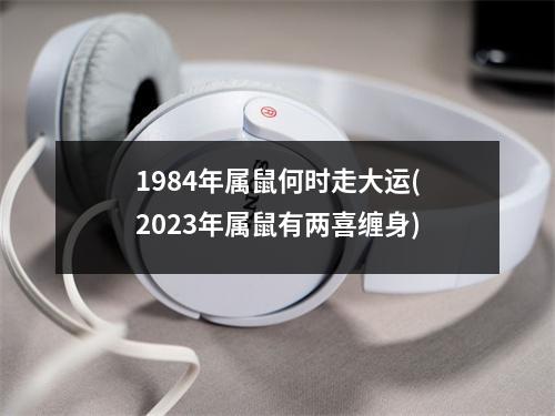 1984年属鼠何时走大运(2023年属鼠有两喜缠身)